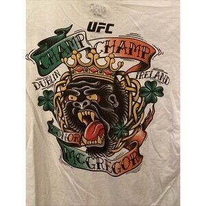 Conor Mcgregor White T Shirt Men’s Medium